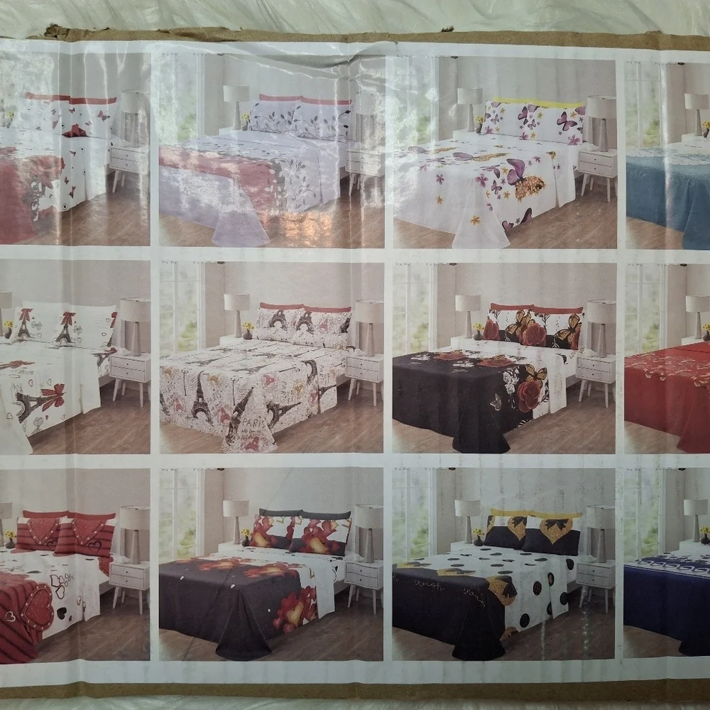 Red Heart Bedding Set